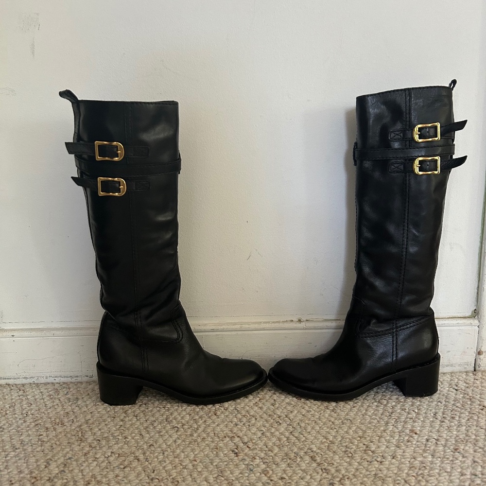 Gucci knee high boots